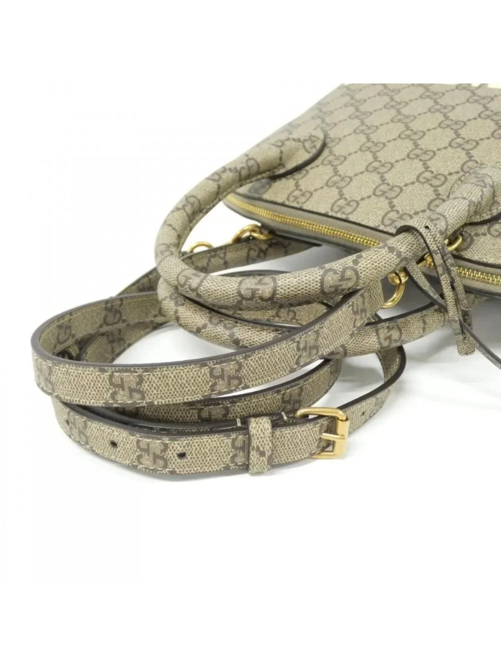 Gucci Uqoat Bag Handbag Beige - Picture 6 of 7